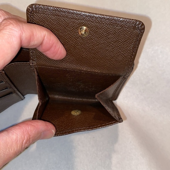 LOUIS VUITTON DAMIER Pertefeuille Marco BIFOLD WALLET #CA0045 - Picture 12 of 13